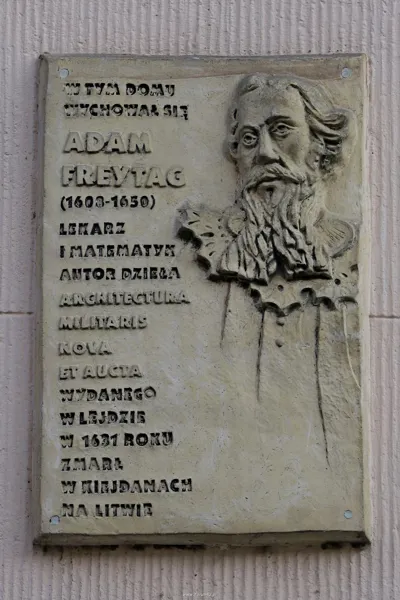 Tablica pamiątkowa Adama Freytaga