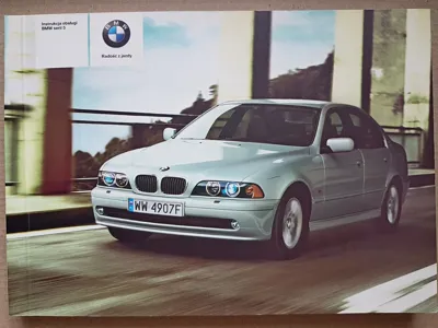 Instrukcja obsługi BMW E39