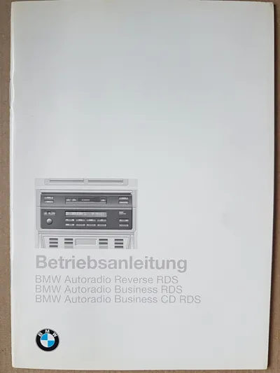 Instrukcja obsługi BMW E39 - zdjęcie 3